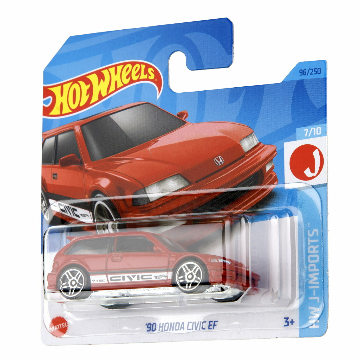 Автомобиль Hot Wheels Honda без механизмов 5785-44 - фото 7