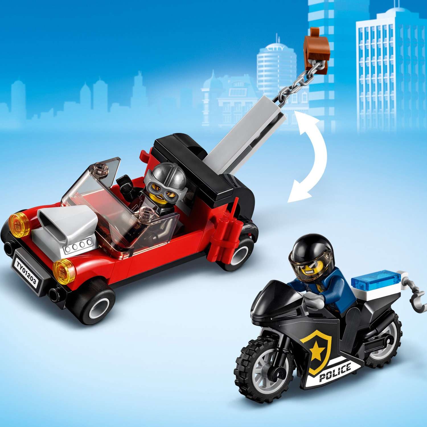Конструктор LEGO City Police Транспорт для перевозки преступников 60276 - фото 9