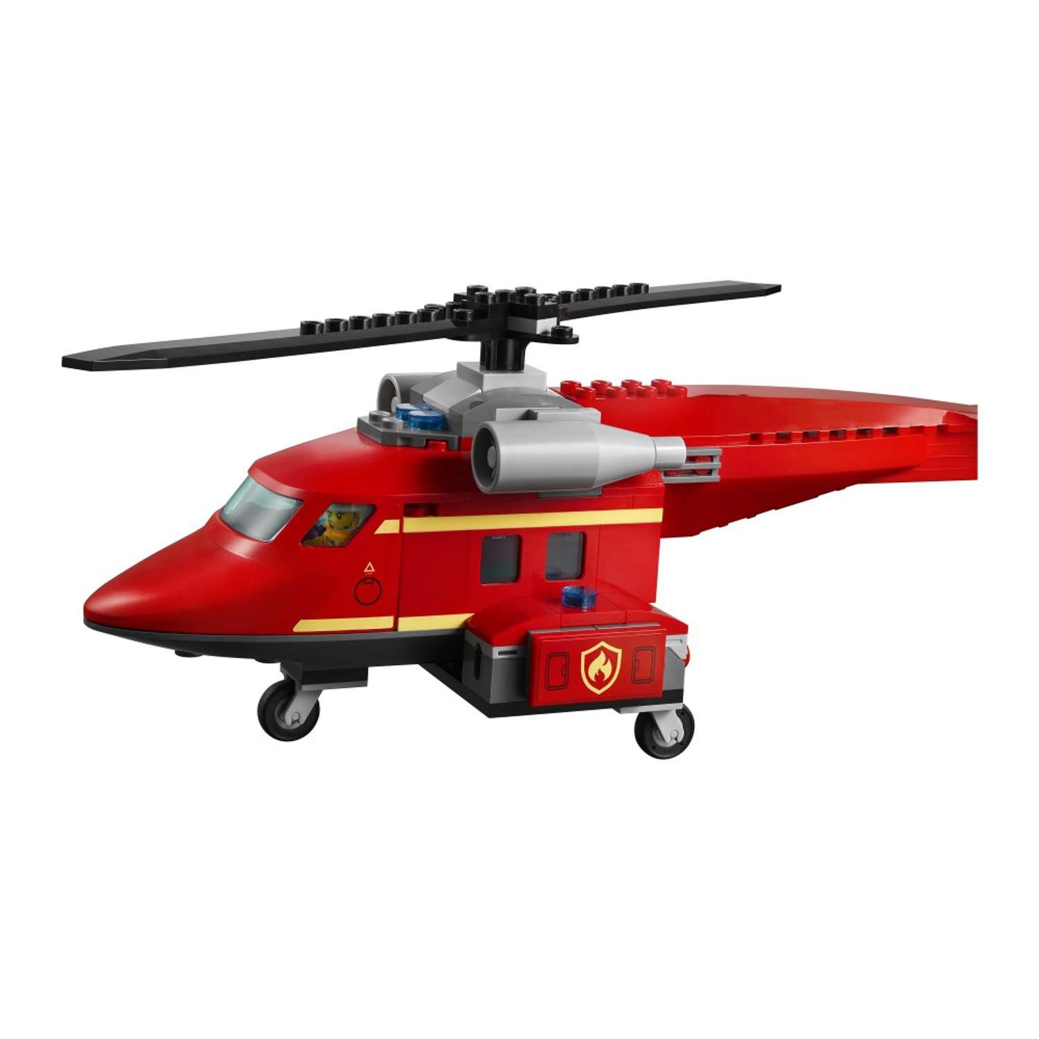 Конструктор LEGO City Fire Спасательный пожарный вертолёт L-60281 - фото 7