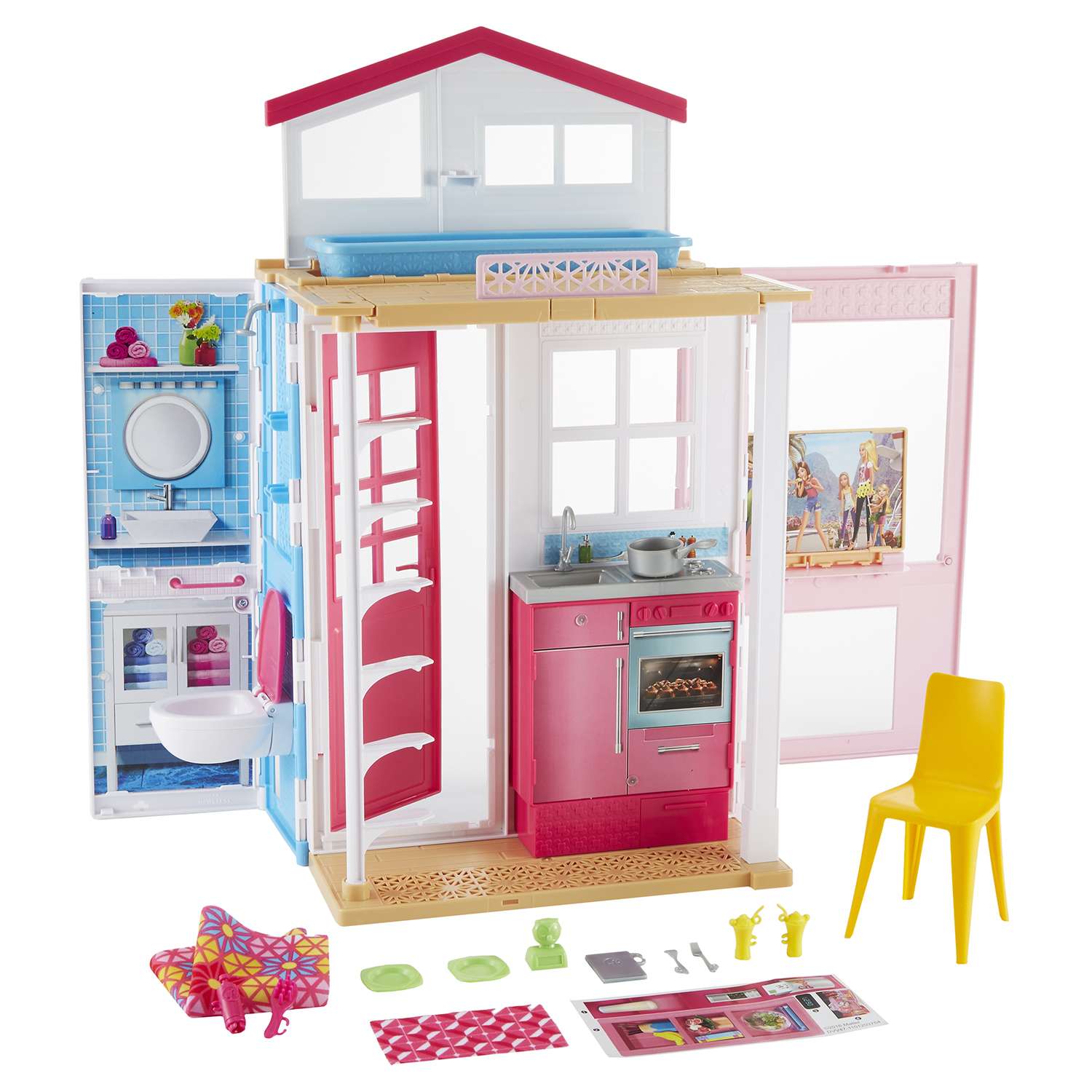 Набор игровой Barbie Домик Barbie DVV47 - фото 5