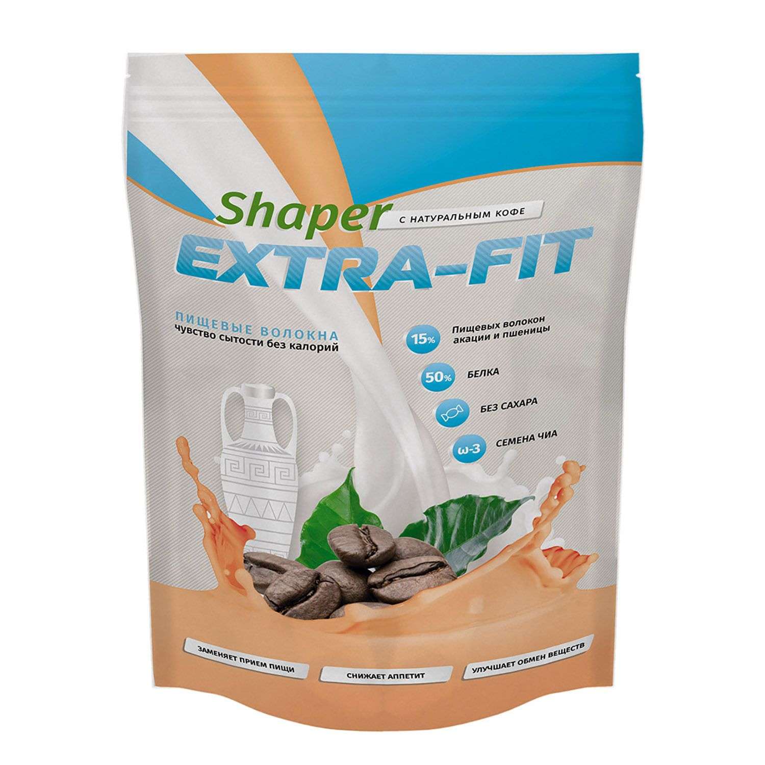 Продукт пищевой Shaper Extra-Fit Amphora V капучино 250г - фото 1