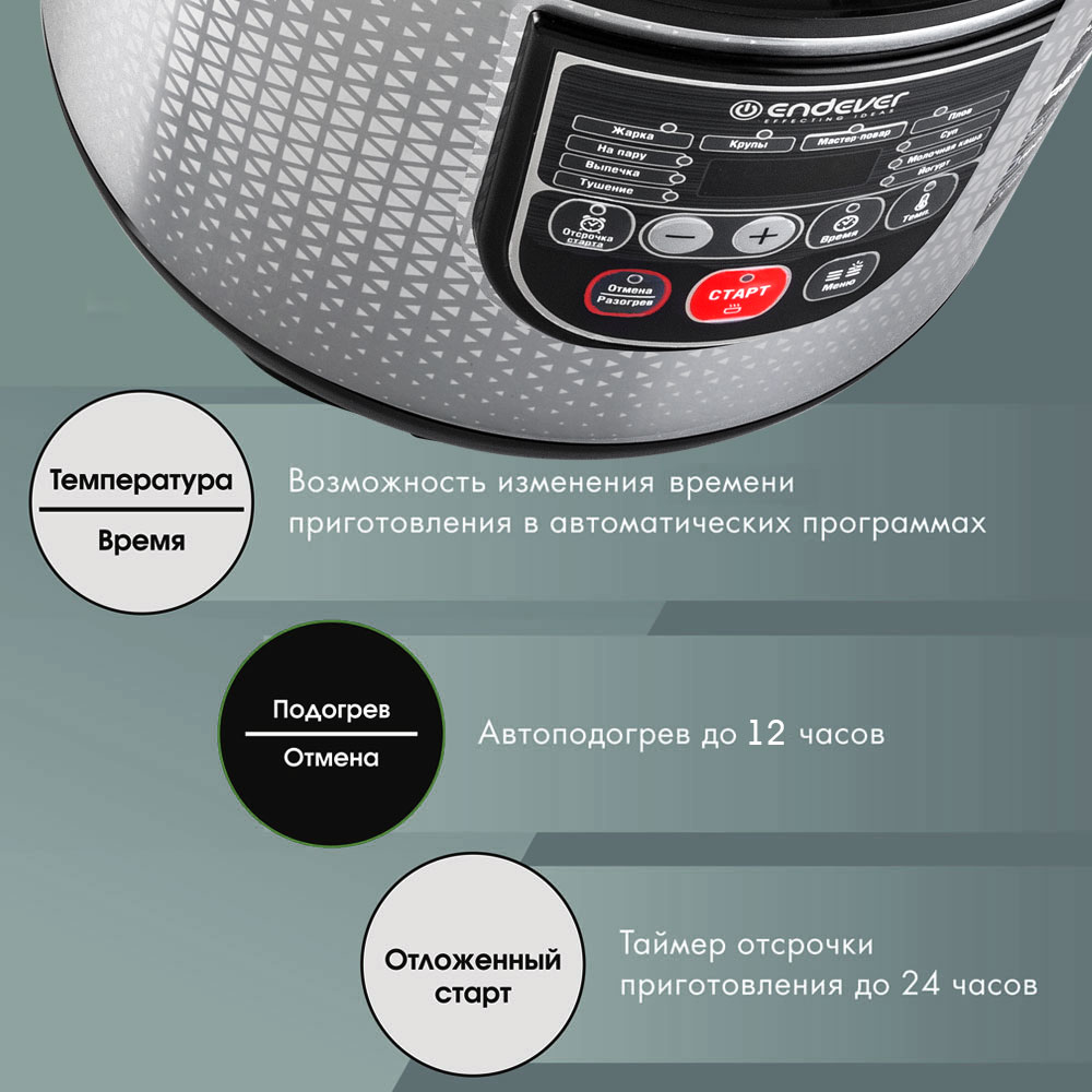 Мультиварка ENDEVER vita-123 - фото 4