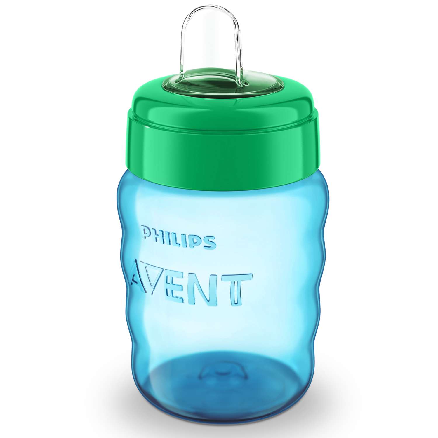 Чашка с носиком Philips Avent Comfort 260 мл 12 м+ Голубая+зелёная - фото 2