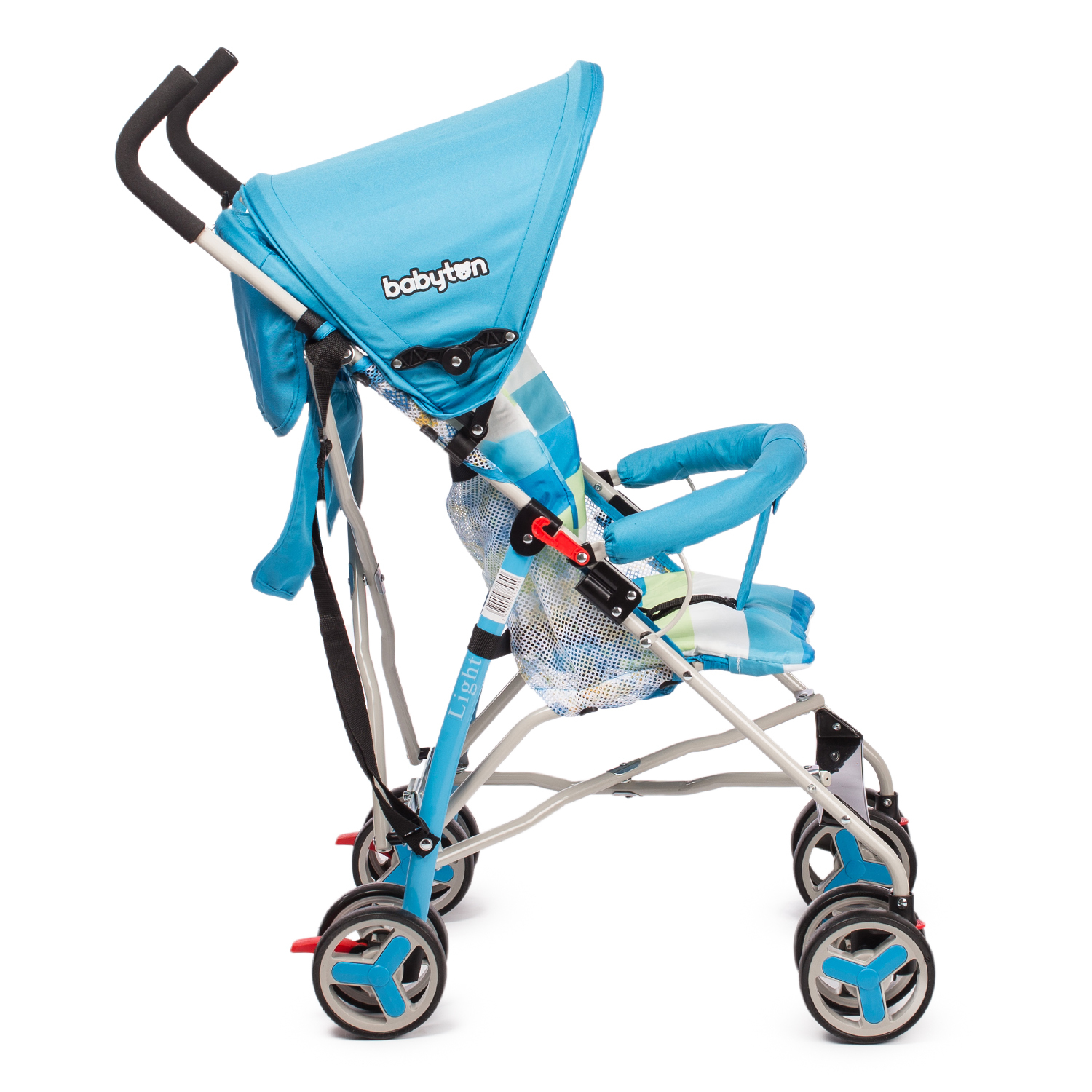 Коляска-трость Babyton Light Blue - фото 3