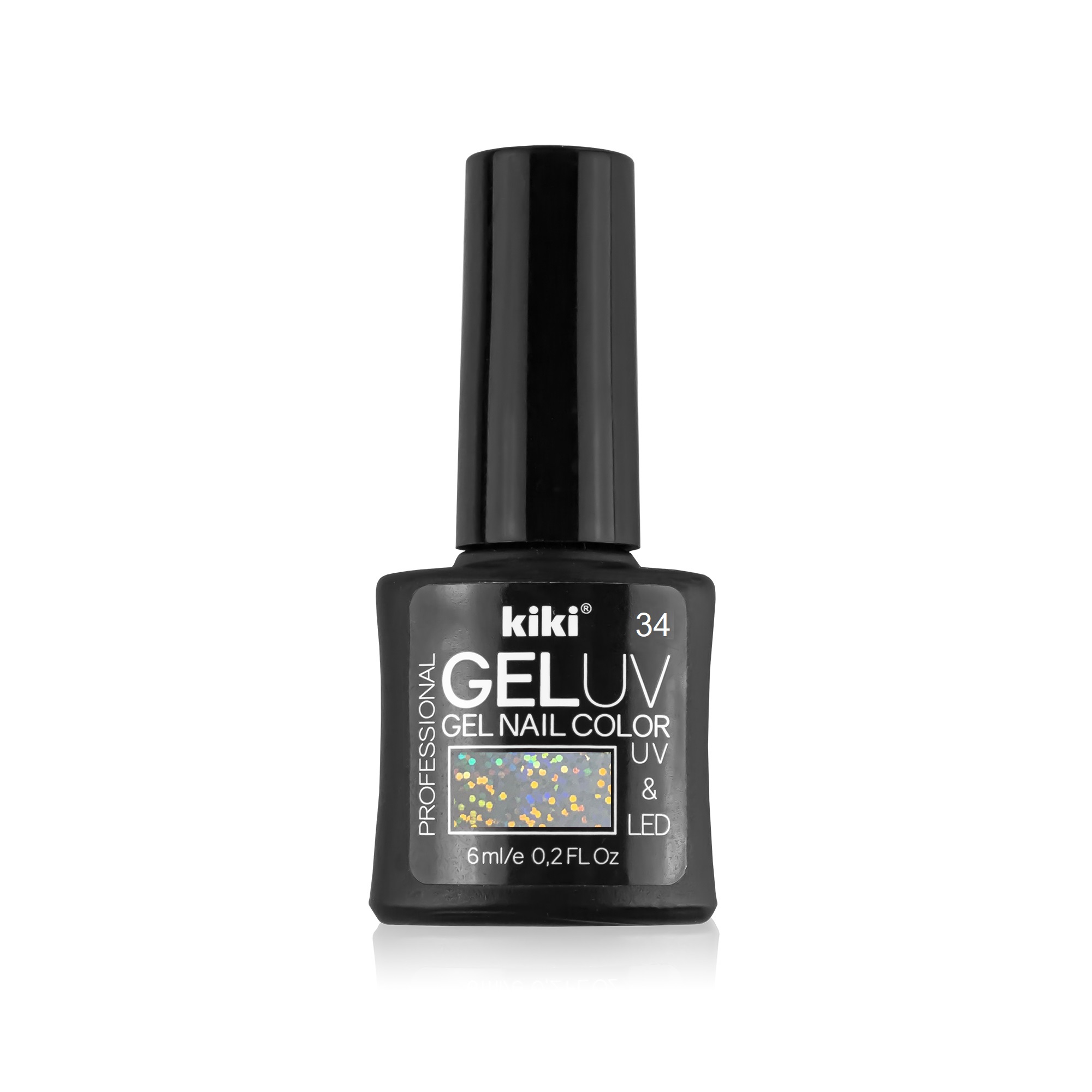 Гель-лак для ногтей Kiki GEL UV LED 34 прозрачный - фото 1