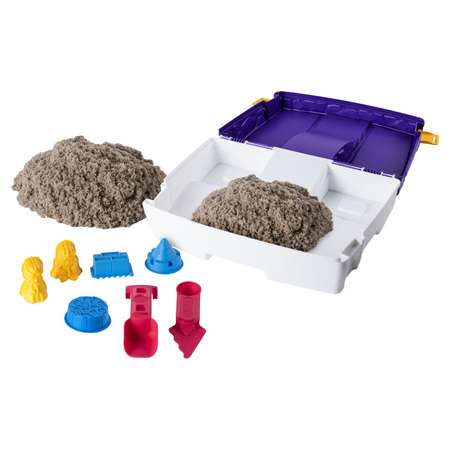 Песок кинетический Kinetic Sand с лотком-песочницей 6037447