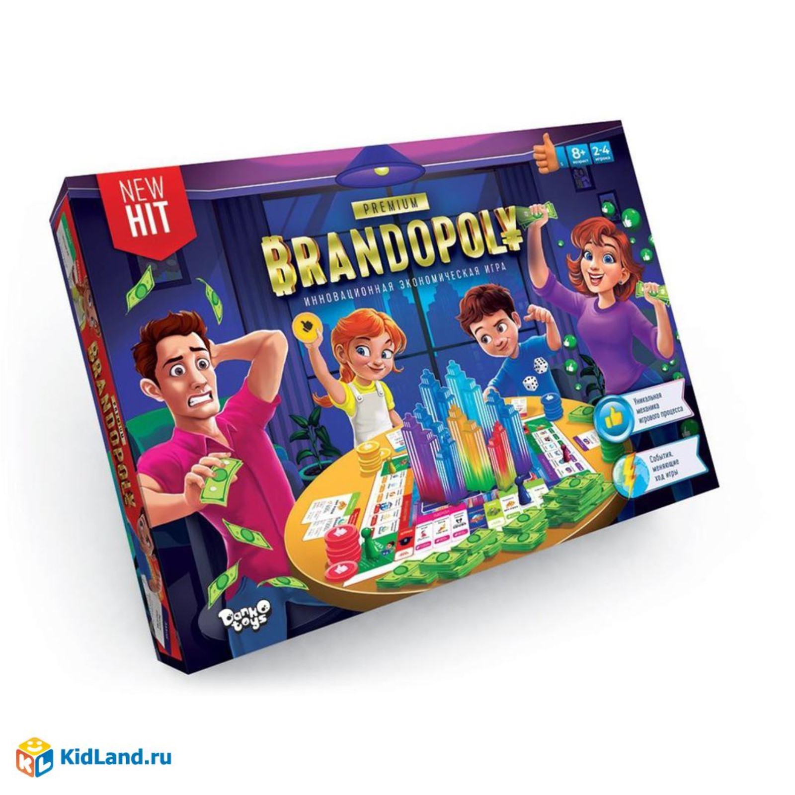 Инновационная игра Sima-Land экономическая серия Brandopoly - фото 1