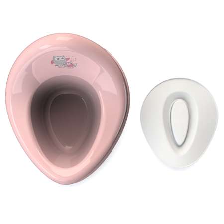 Горшок туалетный KidWick Ракушка с крышкой Розовый
