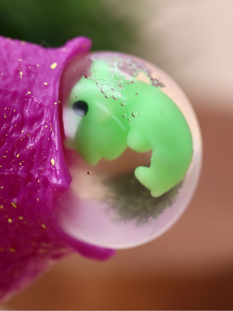 Мялка-антистресс iLikeGift Dinosaur egg purple - фото 4