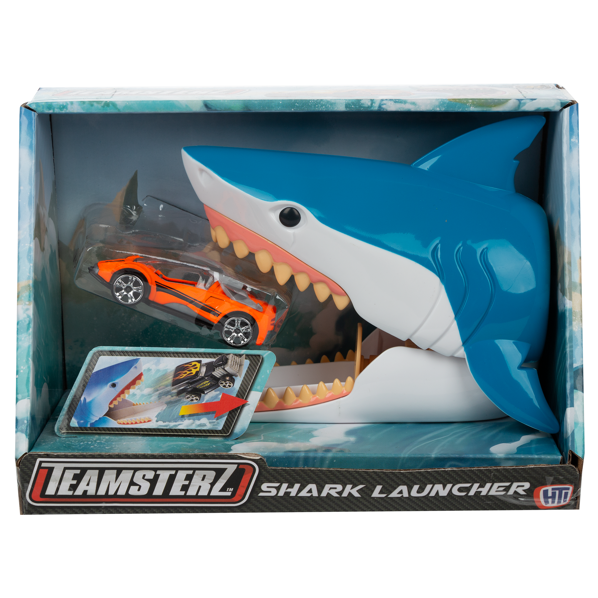 Игровой набор HTI Teamsterz Трасса Colour Change Shark Акула меняет цвет 1417316 - фото 1