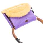 Муфта для коляски Nuovita меховая Tundra Pesco Фиолетовый