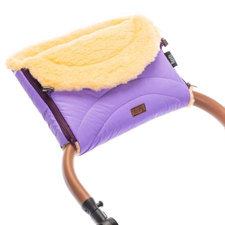 Муфта для коляски Nuovita меховая Tundra Pesco Фиолетовый