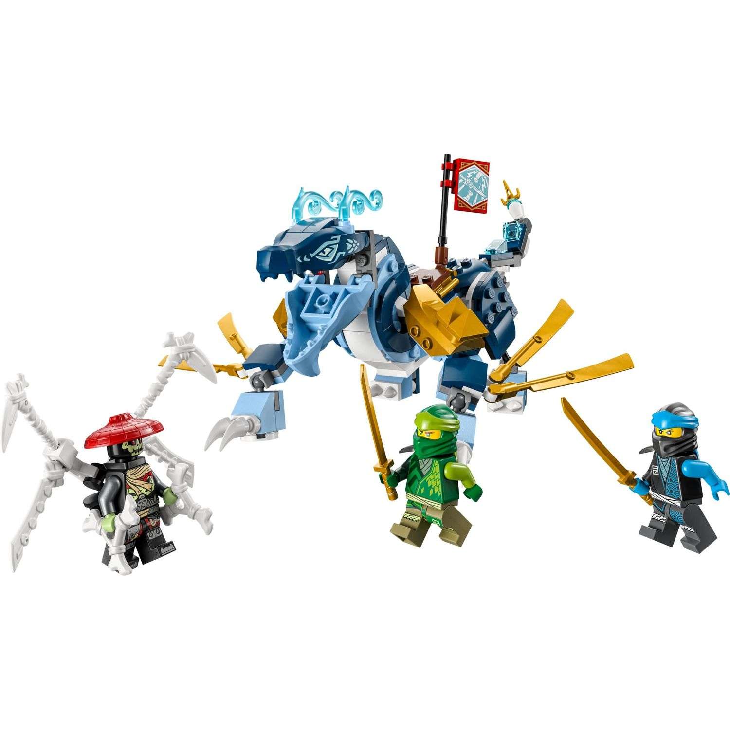 Конструктор LEGO Ninjago Nyas Water Dragon EVO 71800 - фото 2