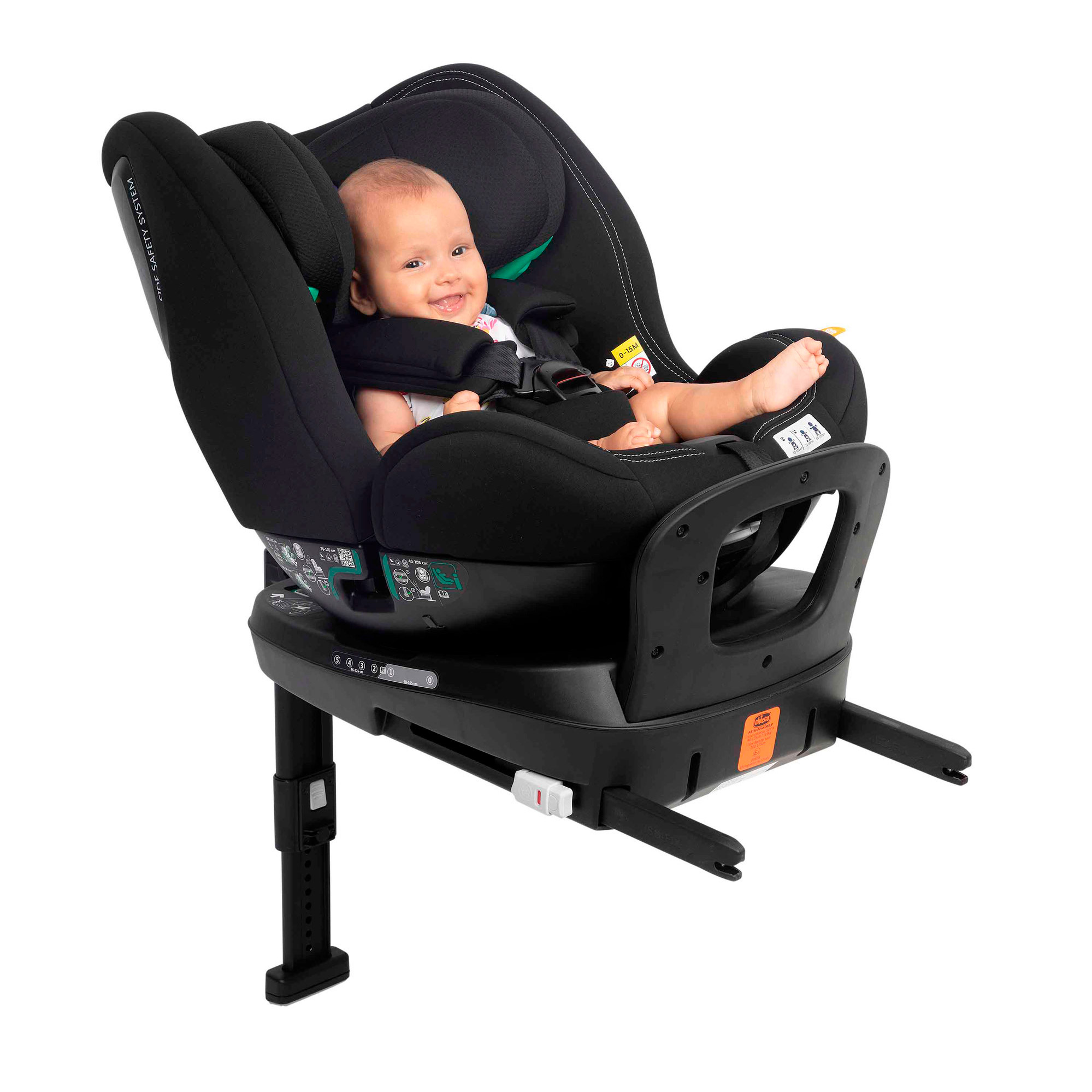 Автокресло CHICCO Seat3fit i-size Black группа 0/1/2 - фото 4