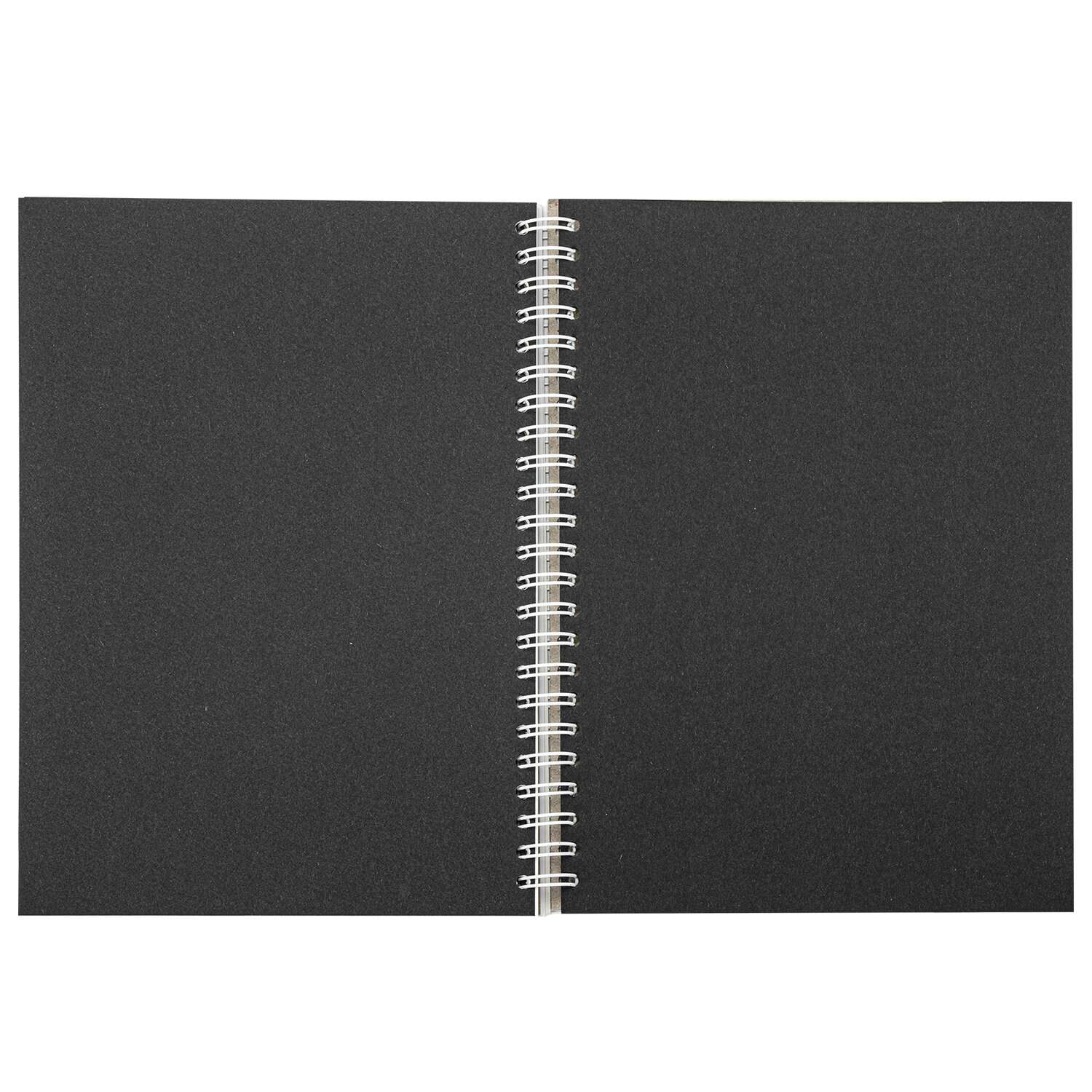 Блокнот-Скетчбук Brauberg для рисования эскизов с 4 видами бумаги - фото 14