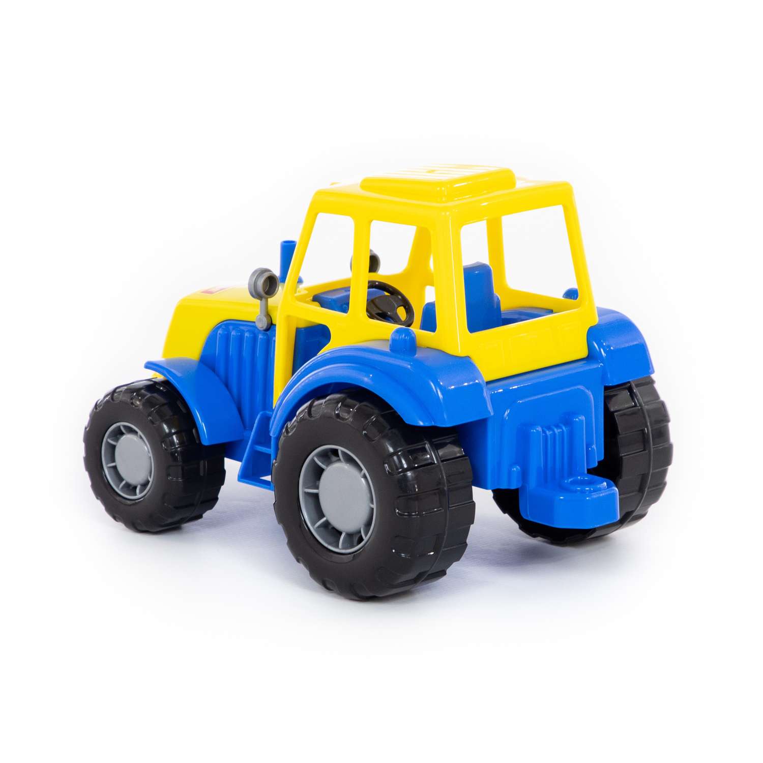 Трактор Полесье Мастер синий с желтым 35240/3 - фото 5