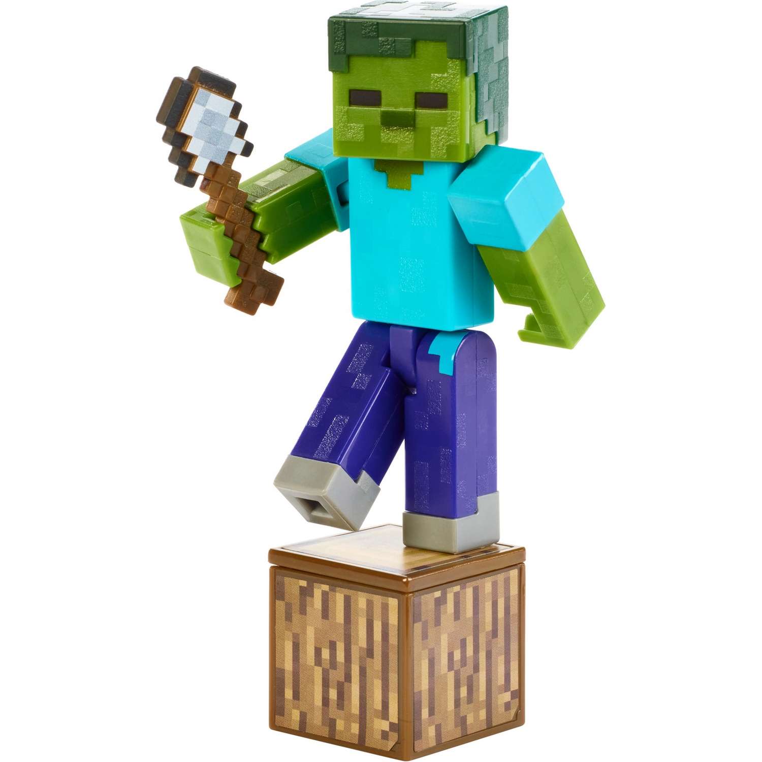 Фигурка Minecraft Зомби с аксессуарами GCC19 - фото 4