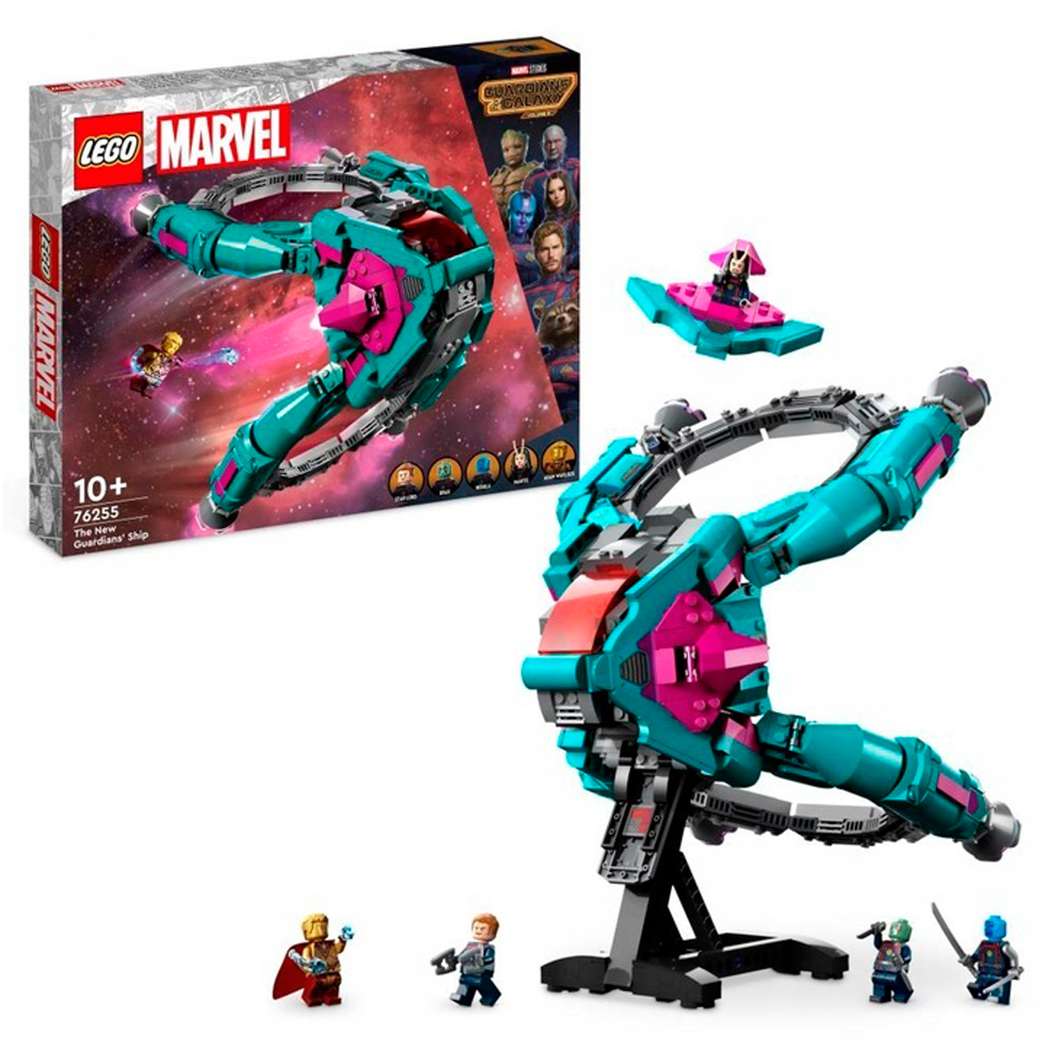 Конструктор LEGO Marvel Новый корабль-хранитель 76255 купить по цене 15853  ₽ в интернет-магазине Детский мир