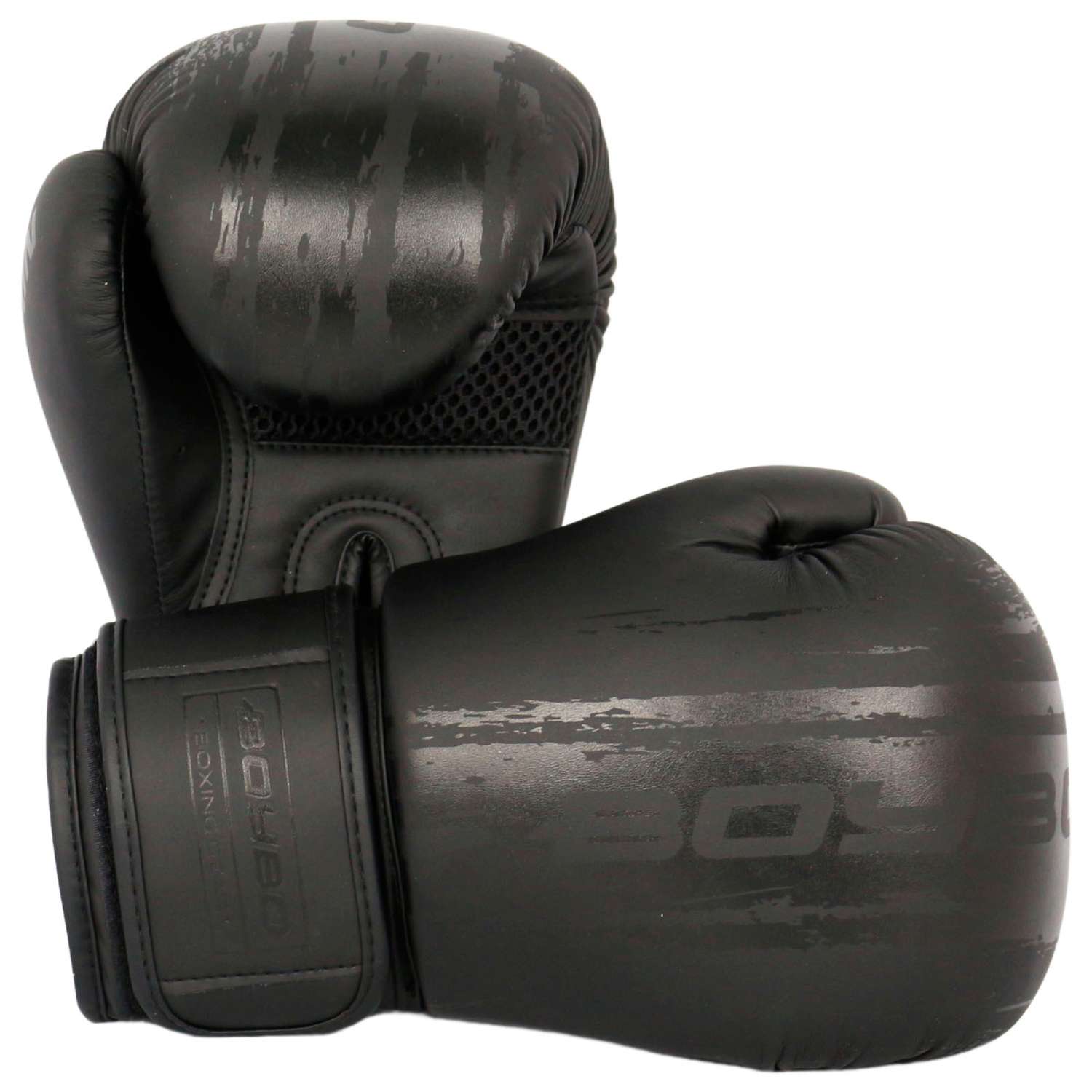 Перчатки боксерские BoyBo Stain BGS322 черный 4 OZ - фото 3