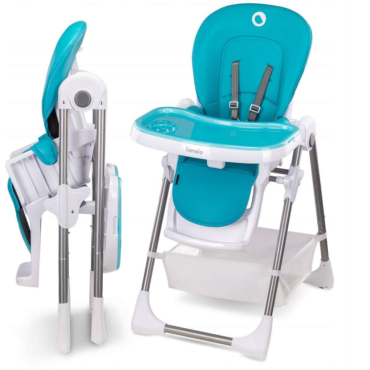 Стульчик для кормления Lionelo Linn Plus Turquoise - фото 1