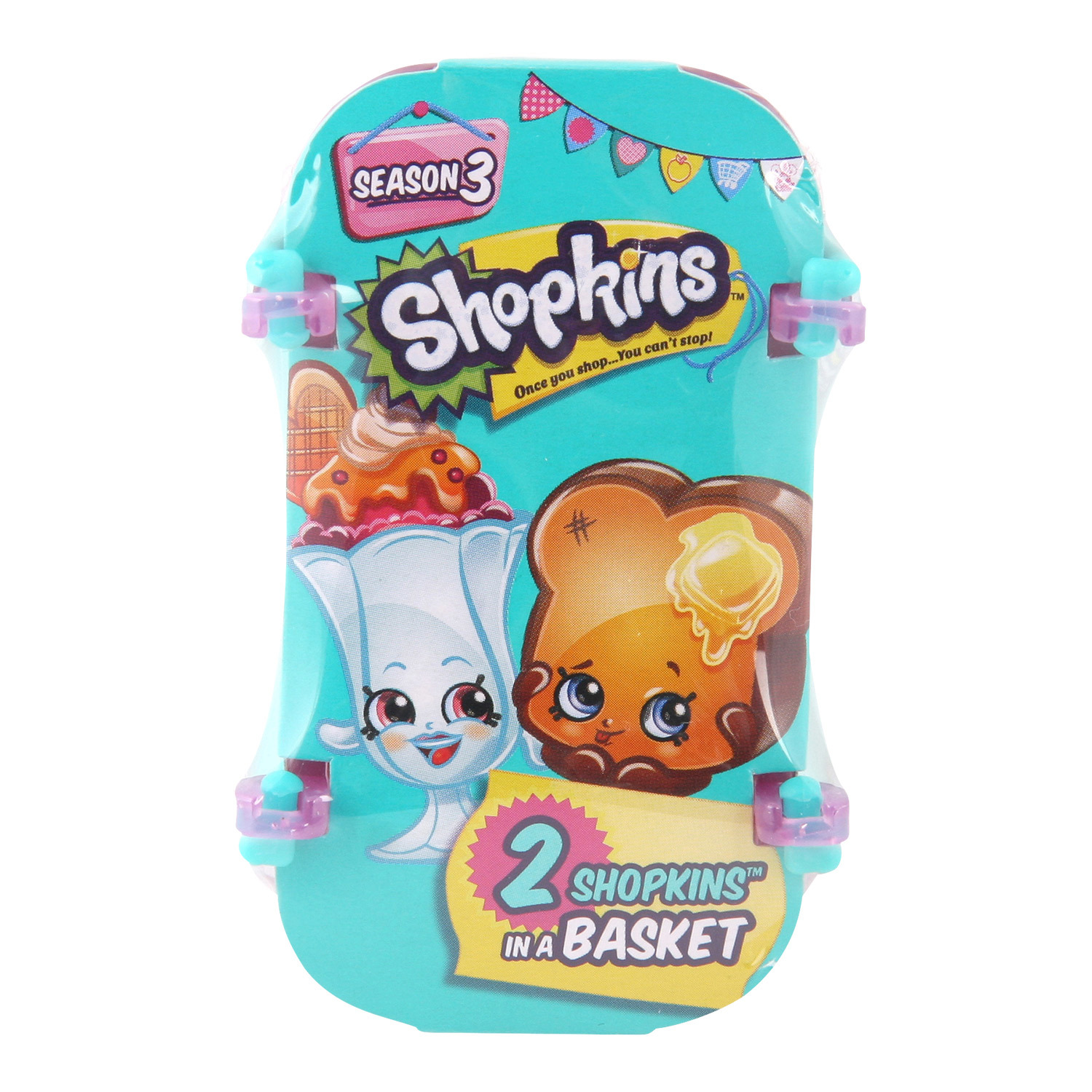 Набор фигурок Shopkins 2 шт в корзиночке в непрозрачной упаковке (Сюрприз) - фото 5