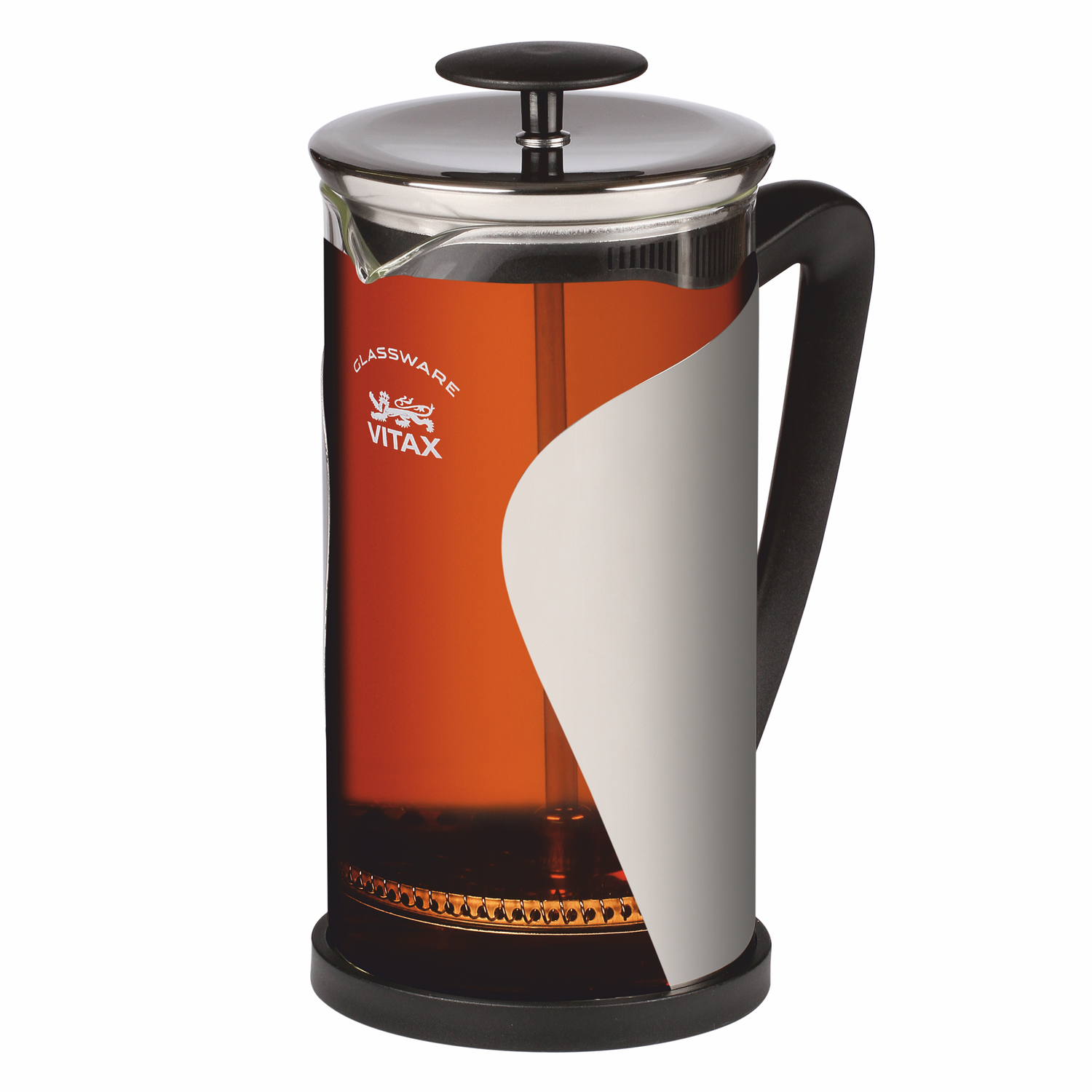 Чайник-кофейник Vitax из высококачественного особо прочного термостойкого боросиликатного стекла 1000 мл - фото 1