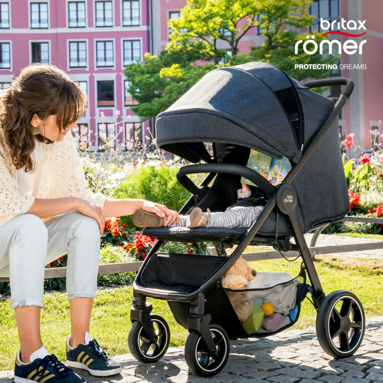 Коляска Britax Roemer B-Agile R Black Shadow-Brown - фото 13