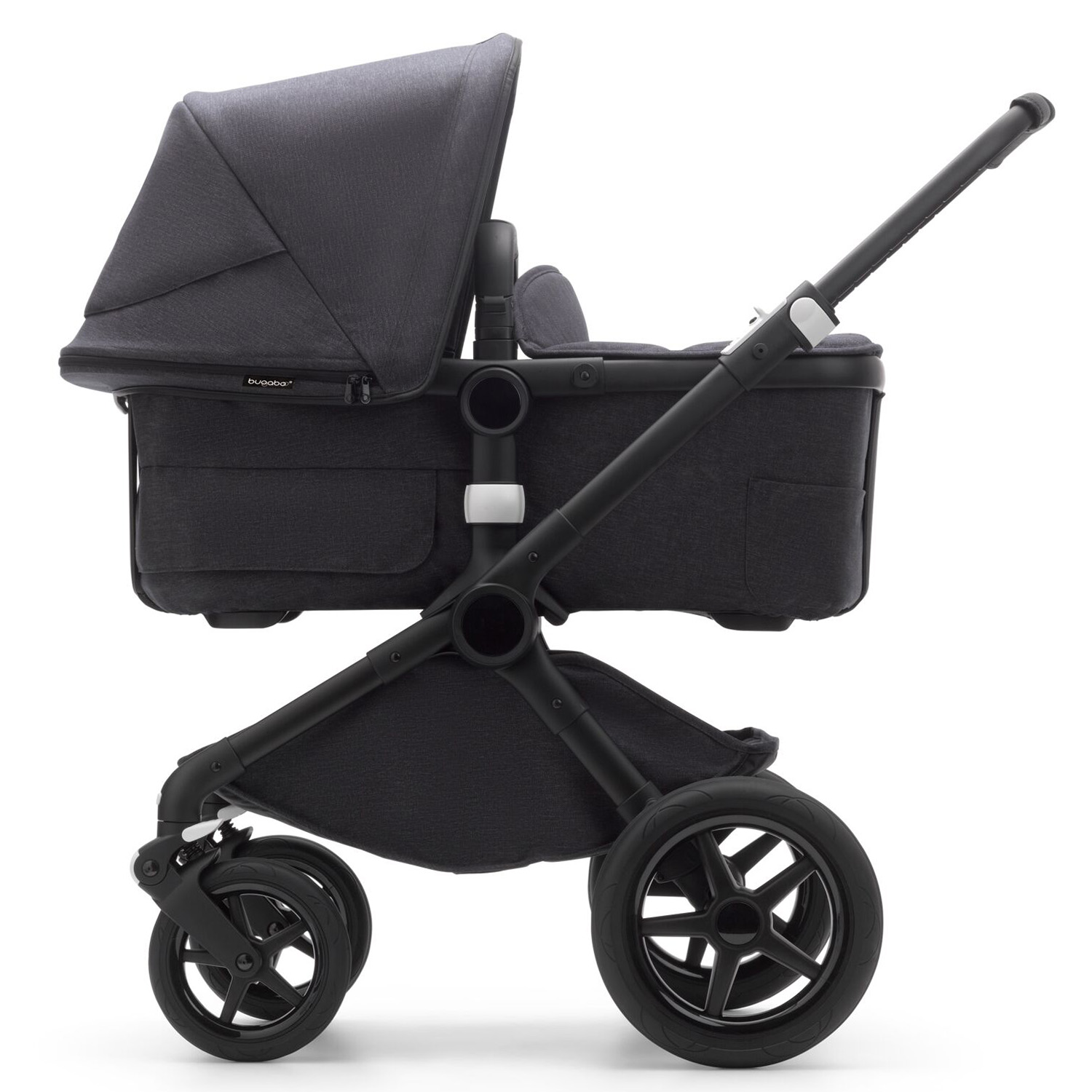 Коляска 2в1 Bugaboo Fox3 Complete Mineral Black-Washed Black 2306010034 - фото 2