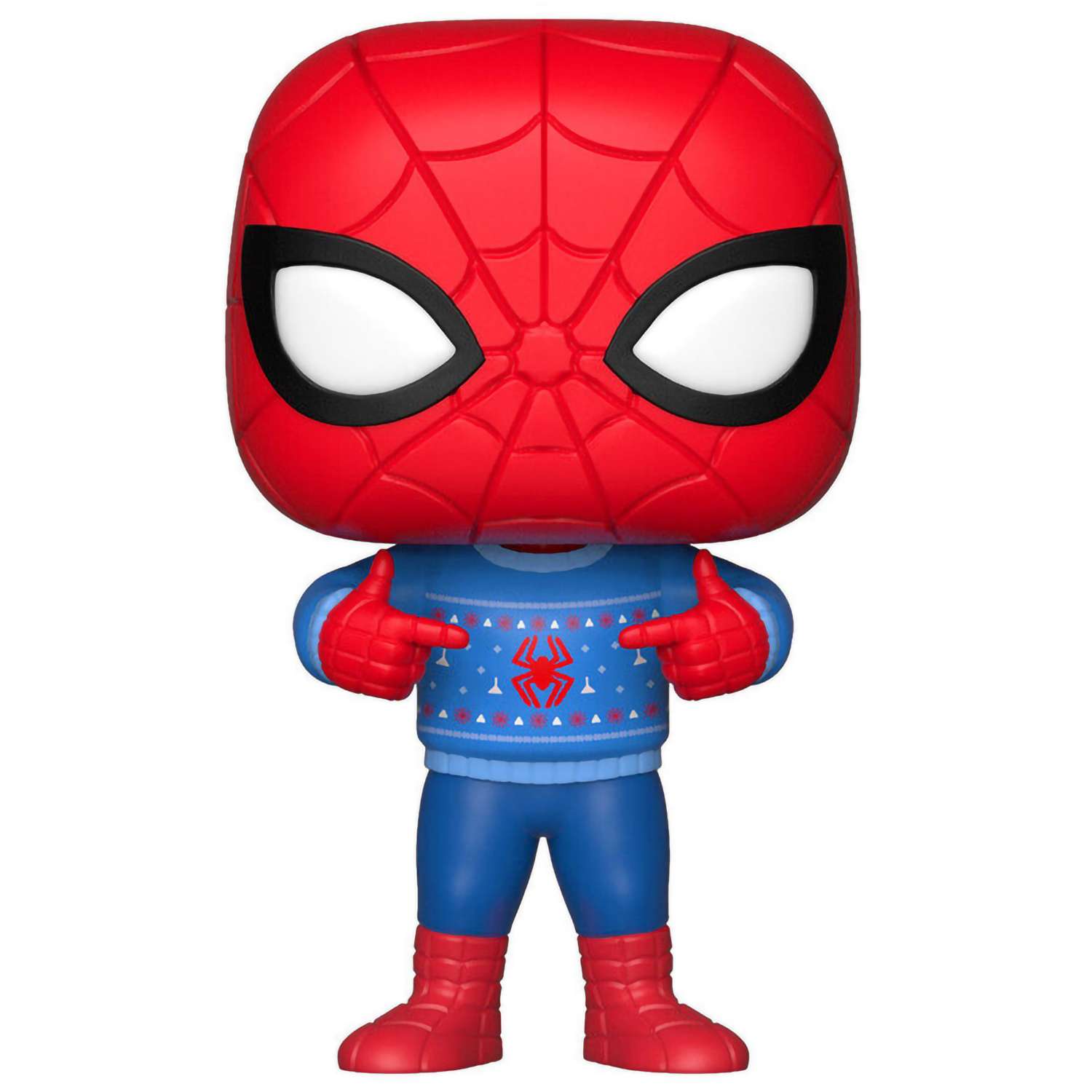 Фигурка Funko POP! Bobble Marvel Holiday Spider-Man Человек Паук - фото 1