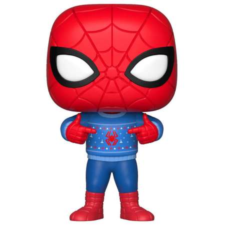 Фигурка Funko POP! Bobble Marvel Holiday Spider-Man Человек Паук