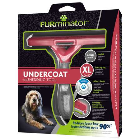 Расческа для собак FURMINATOR гигантских пород с длинной шерстью XL 151234