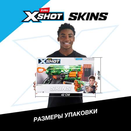 Бластер Zuru XSHOT  Skins Грифер Камуфляж