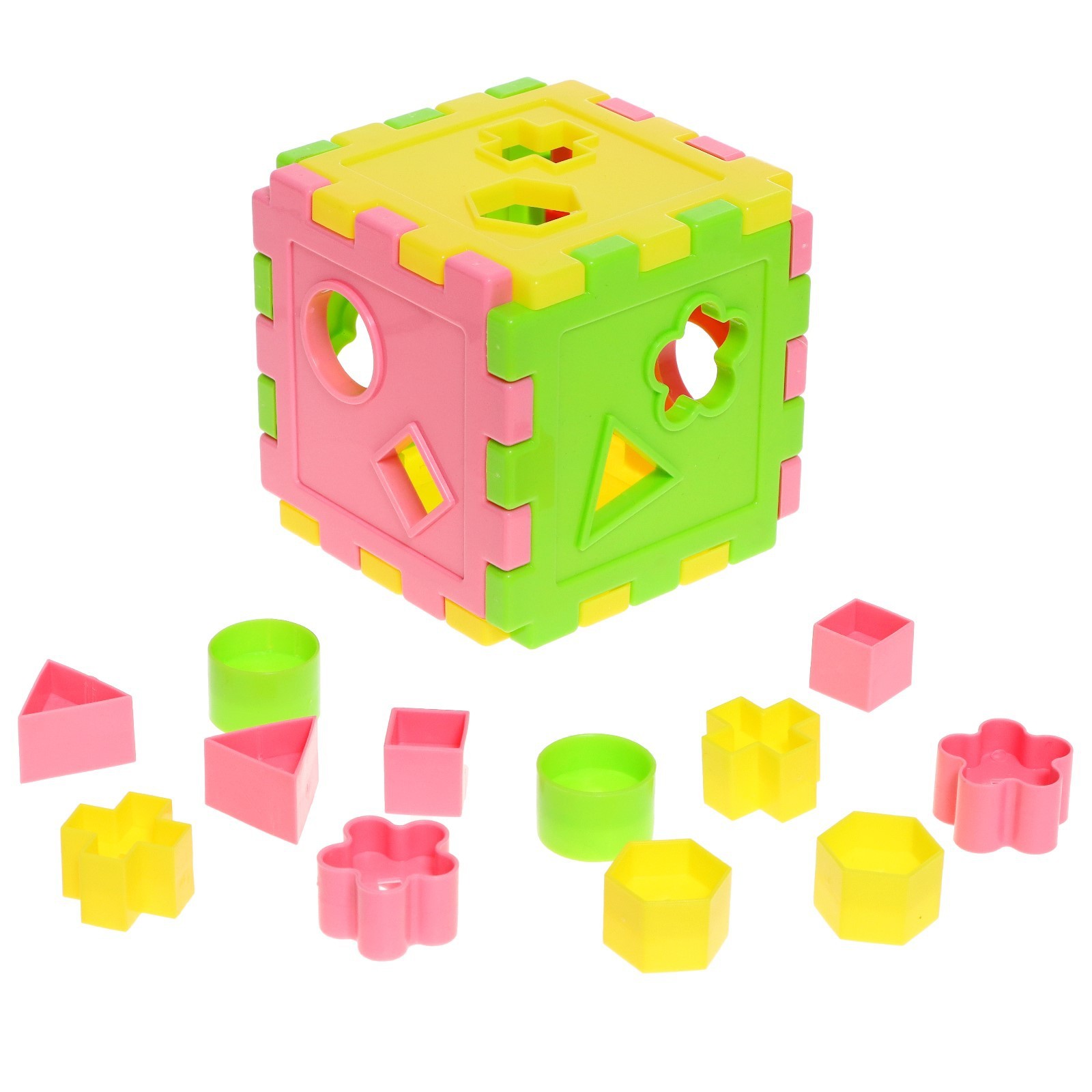 Логический куб Нижегородская игрушка 003 - фото 1