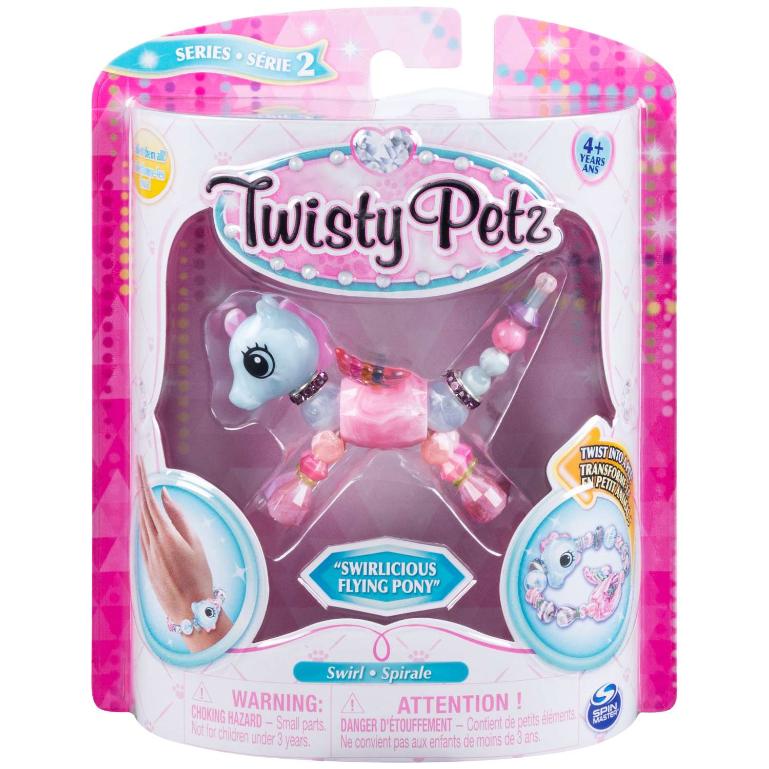 Набор Twisty Petz Фигурка-трансформер для создания браслетов Swirlicious Pony 6044770/20108097 - фото 1