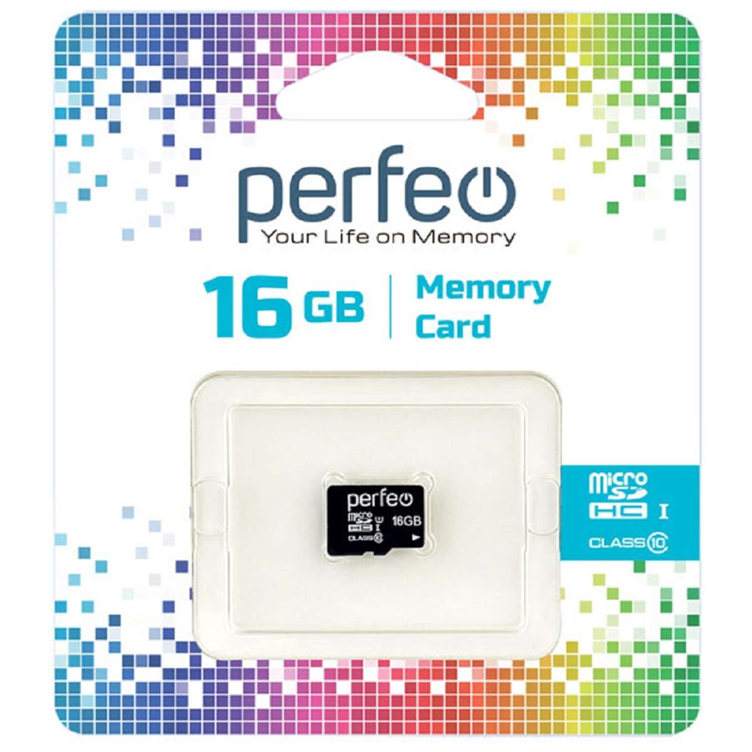 Карта памяти Perfeo microSD 16GB High-Capacity Class 10 без адаптера - фото 1