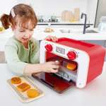 Детская игрушка кухня 3 в 1 HAPE со светом звуком и сменой цвета выпечки