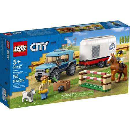 Конструктор LEGO City Машина с прицепом для лошади 60327