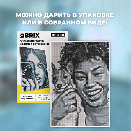 Алмазная мозаика Qbrix Original A4 40004