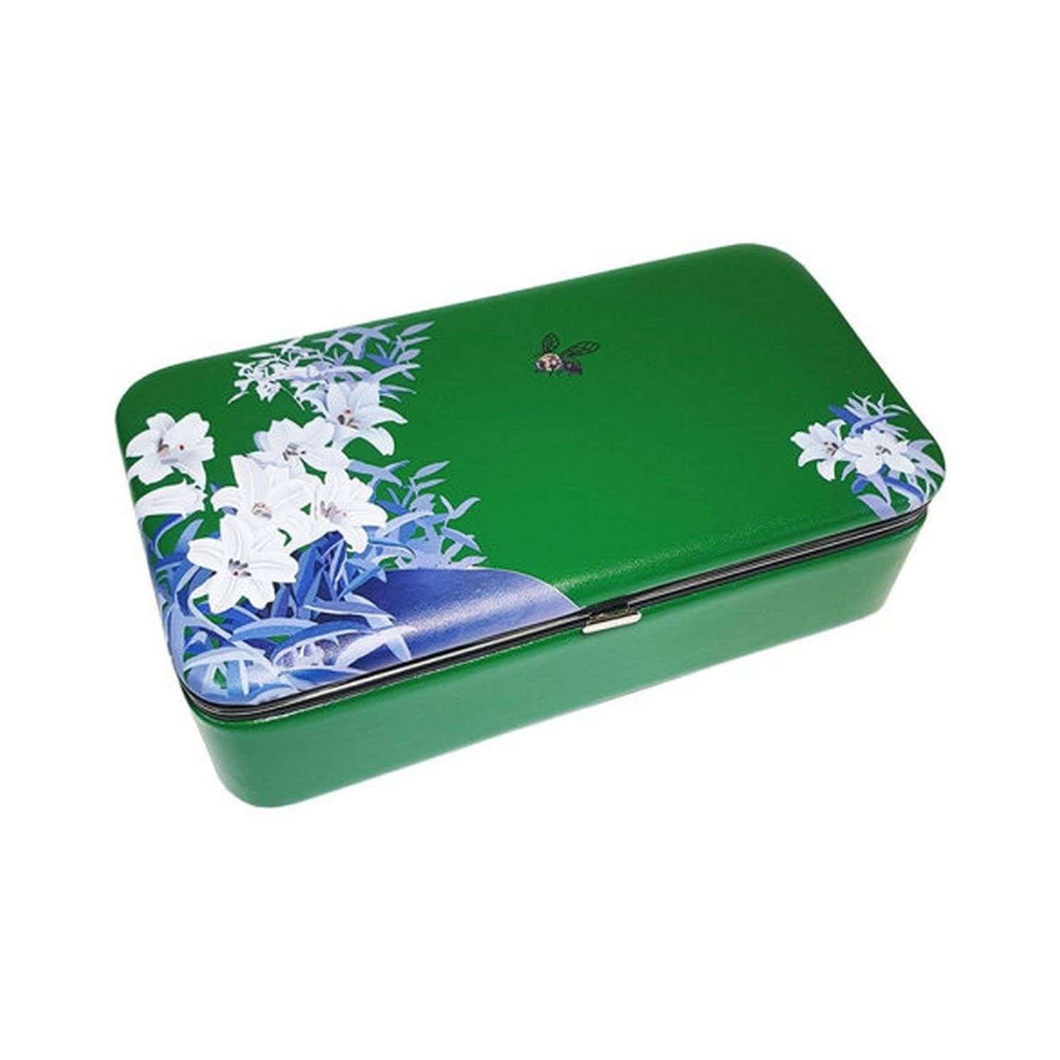 Мини-шкатулка Ripoma для ювелирных изделий зеленая - фото 2