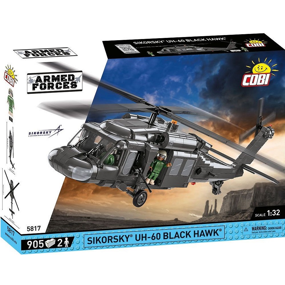 Конструктор COBI Вертолет Sikorsky UH-60 Black Hawk