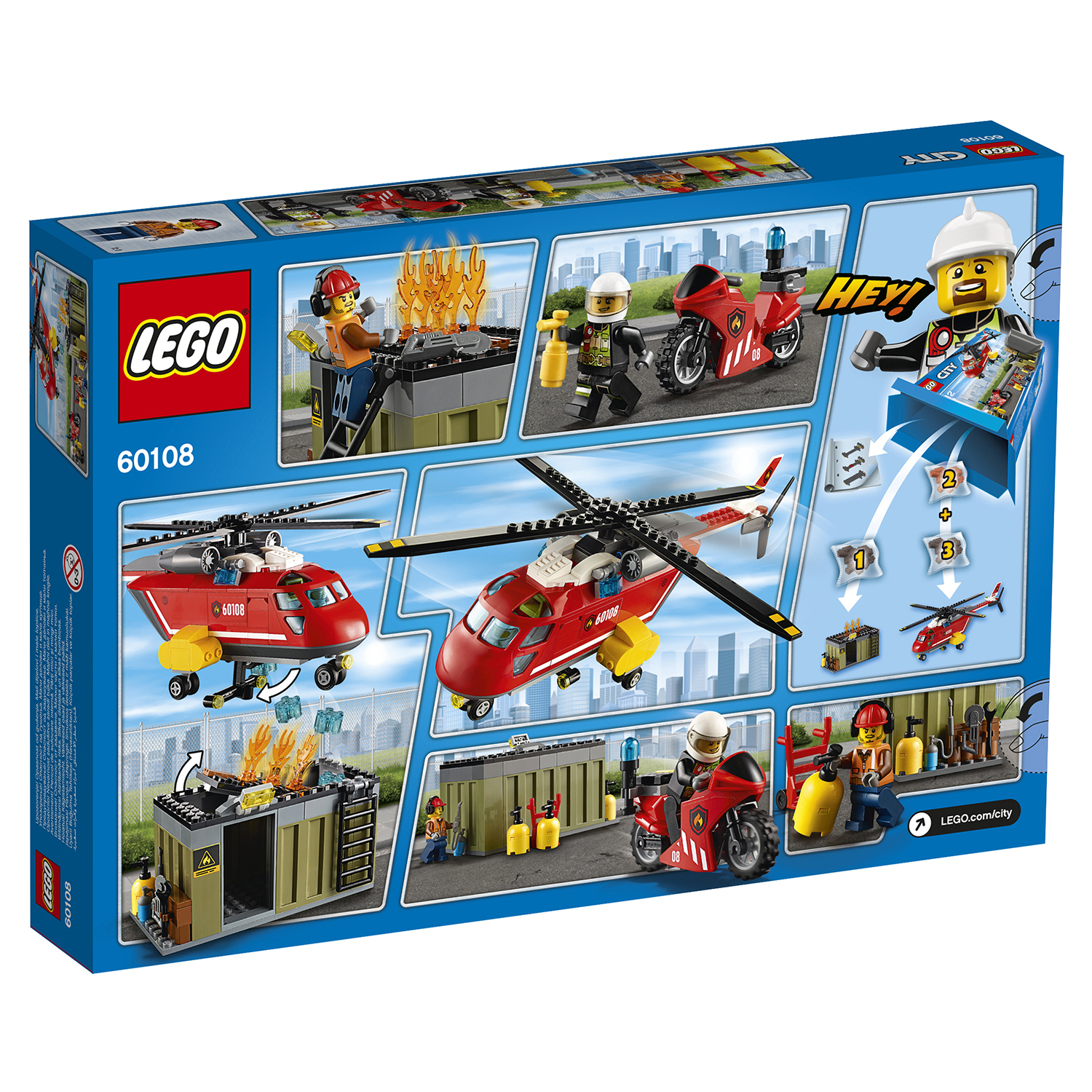 Lego bomberos online