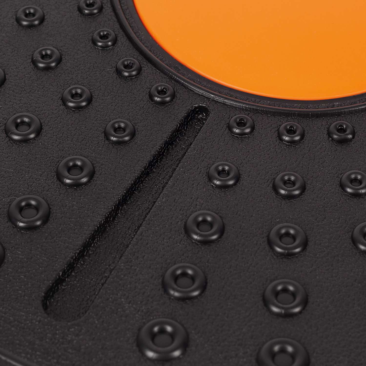 Балансировочный диск STRONG BODY платформа полусфера d 36 см черно-оранжевый - фото 9