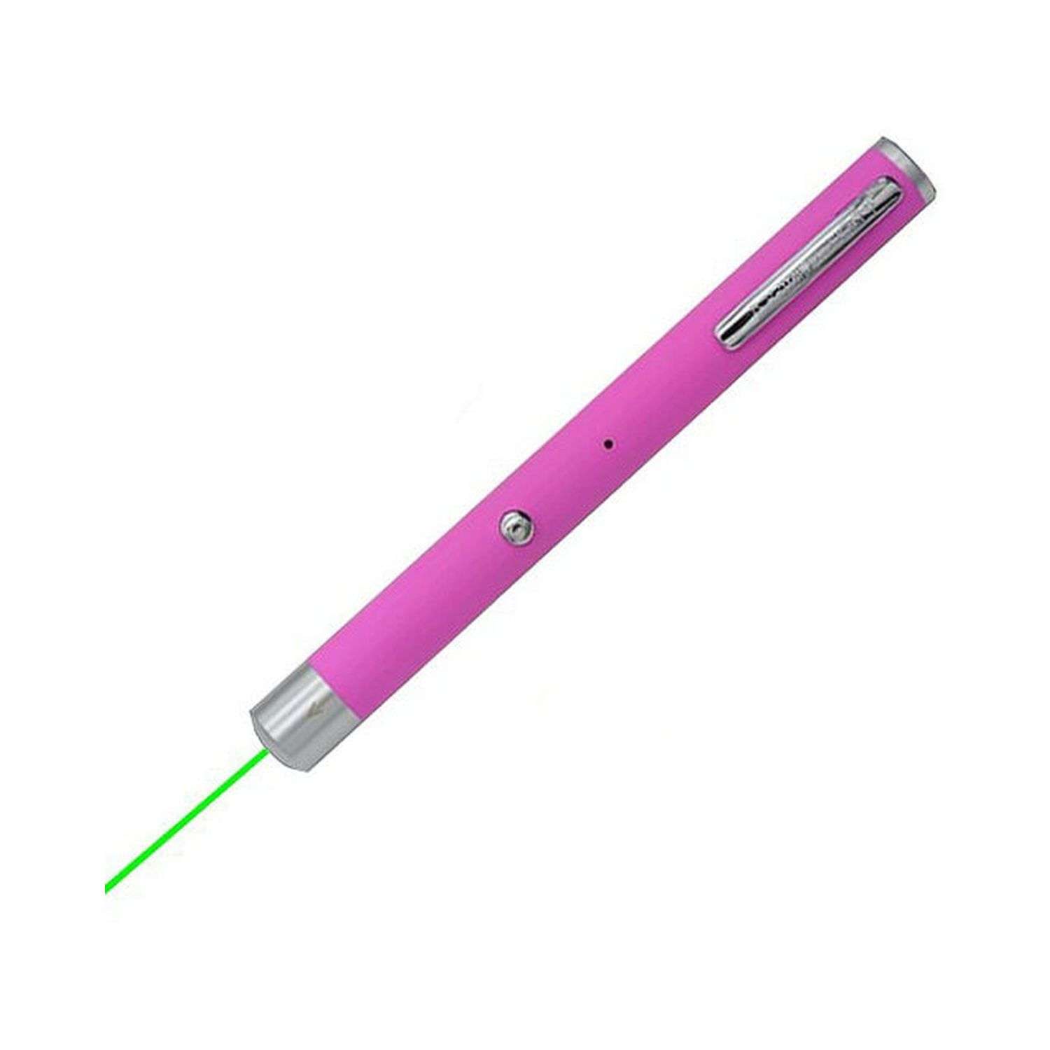 Лазерная указка Seichi с USB-кабелем розовая - фото 2