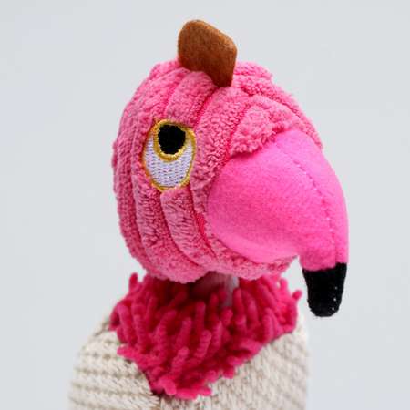 Игрушка для собак Пижон «Веселый фламинго»