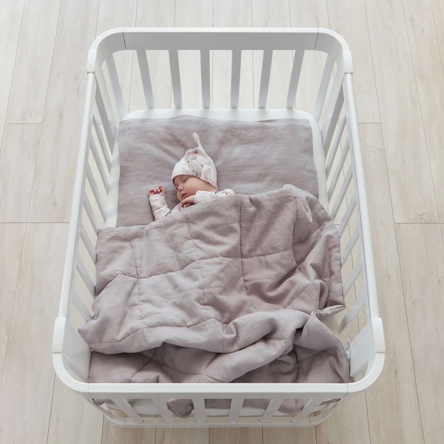 Комплект белья Happy Baby Детское постельное 2 предмета: наволочка и одеяло beige - фото 6