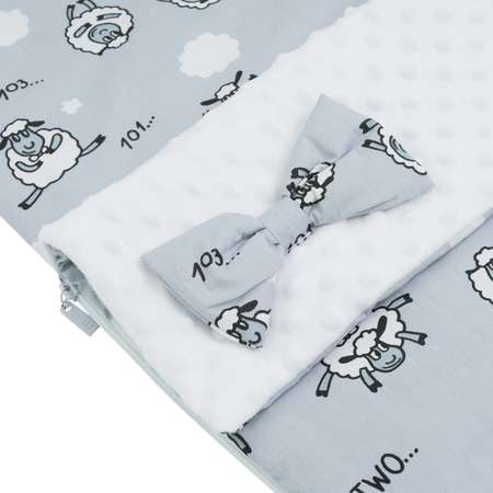 Одеяло-спальный мешок Amarobaby Mild Design Edition Засыпайка Серый