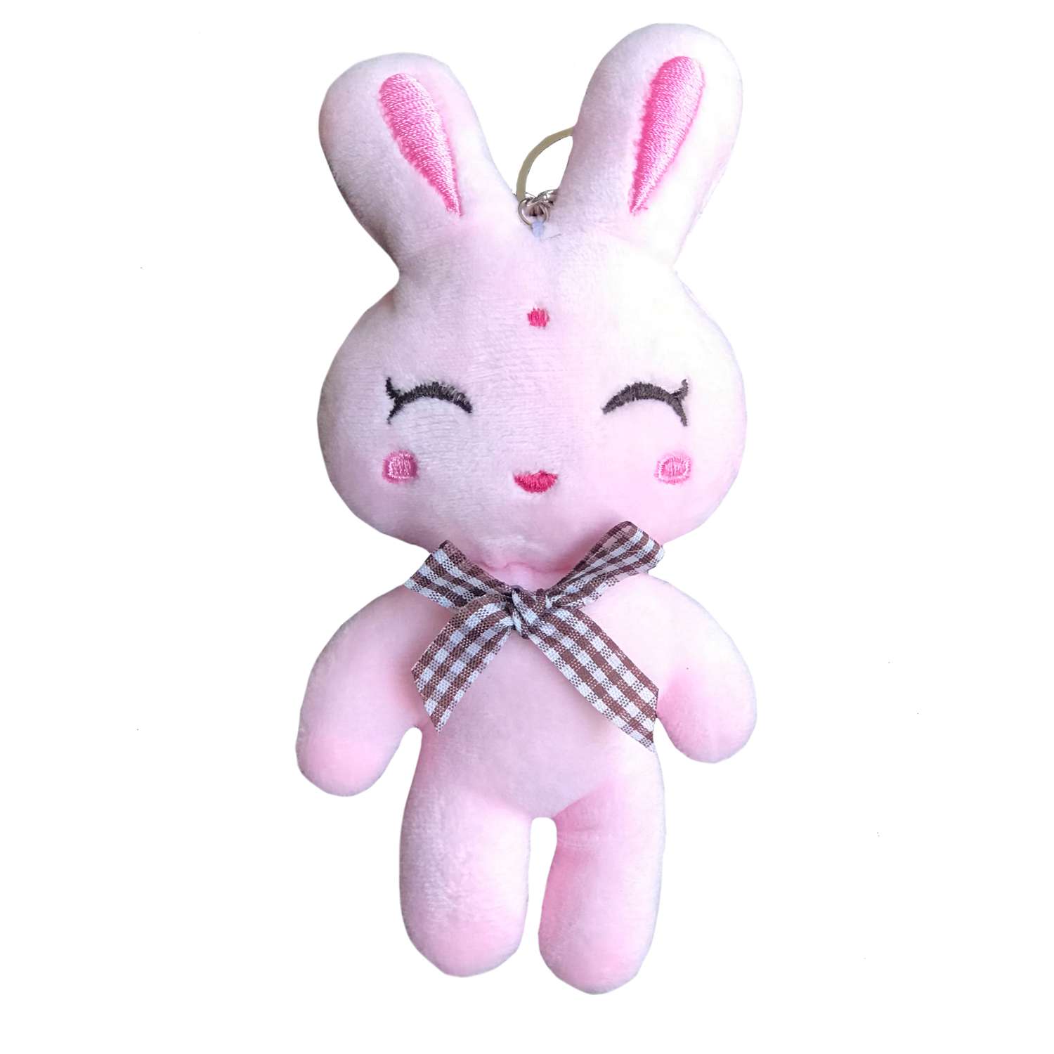 Брелок Розовый кролик Феникс-Презент розовый - фото 1