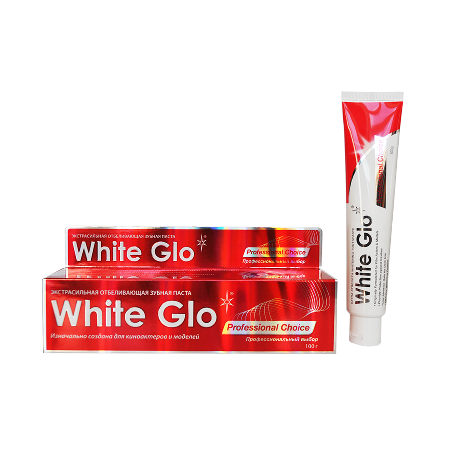 Зубная паста WHITE GLO отбеливающая профессиональный выбор - фото 1