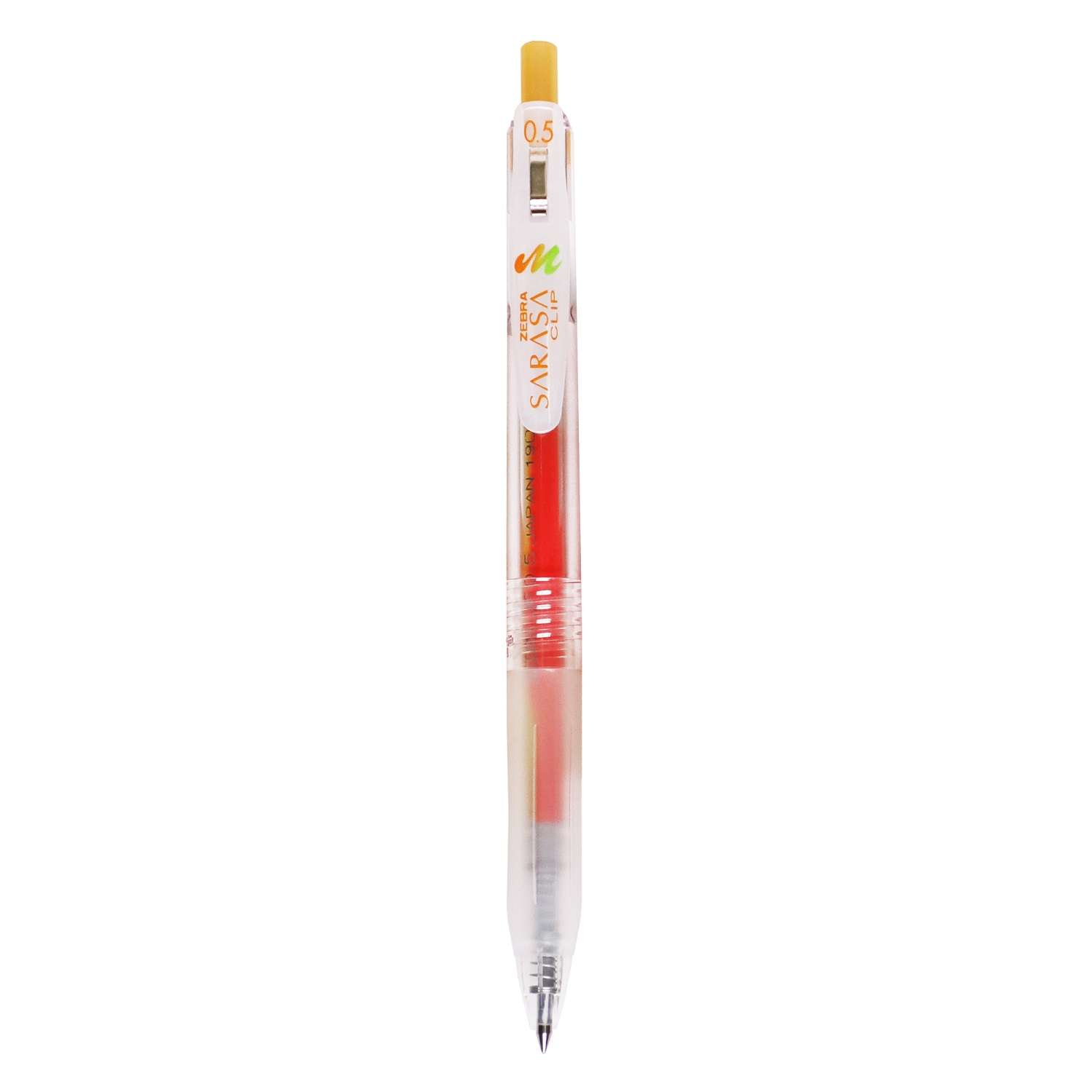 Ручка гелевая ZEBRA Sarasa автоматическая 5цветов 1154854 - фото 5