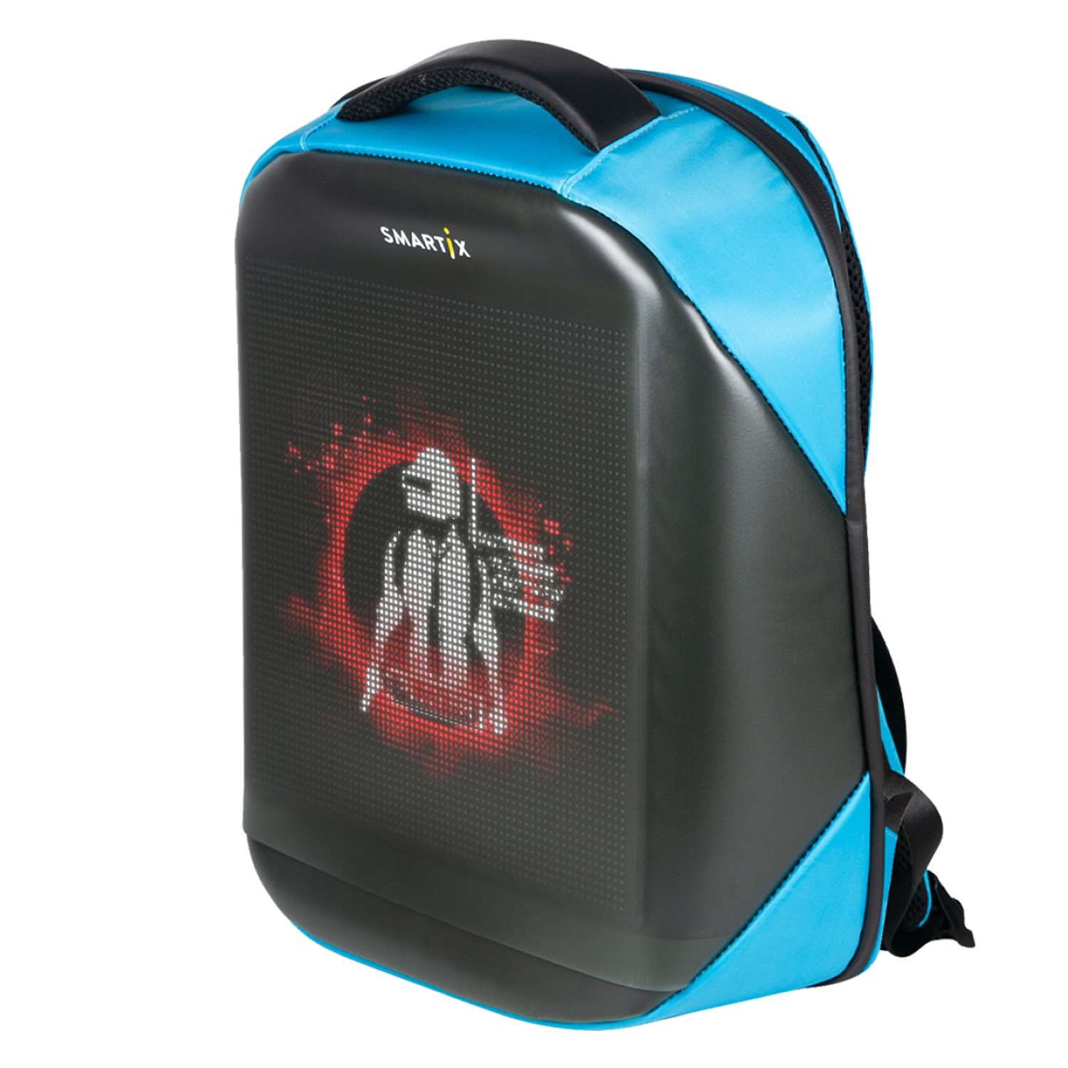 Рюкзак с экраном SMARTIX LED 4 PLUS Синий - фото 1